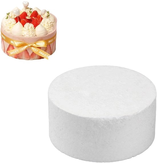 Decorazione per torta in schiuma di gomma - 7 cm - Presentazione - Adattamento - Per prove e occasioni speciali - Torta in forma