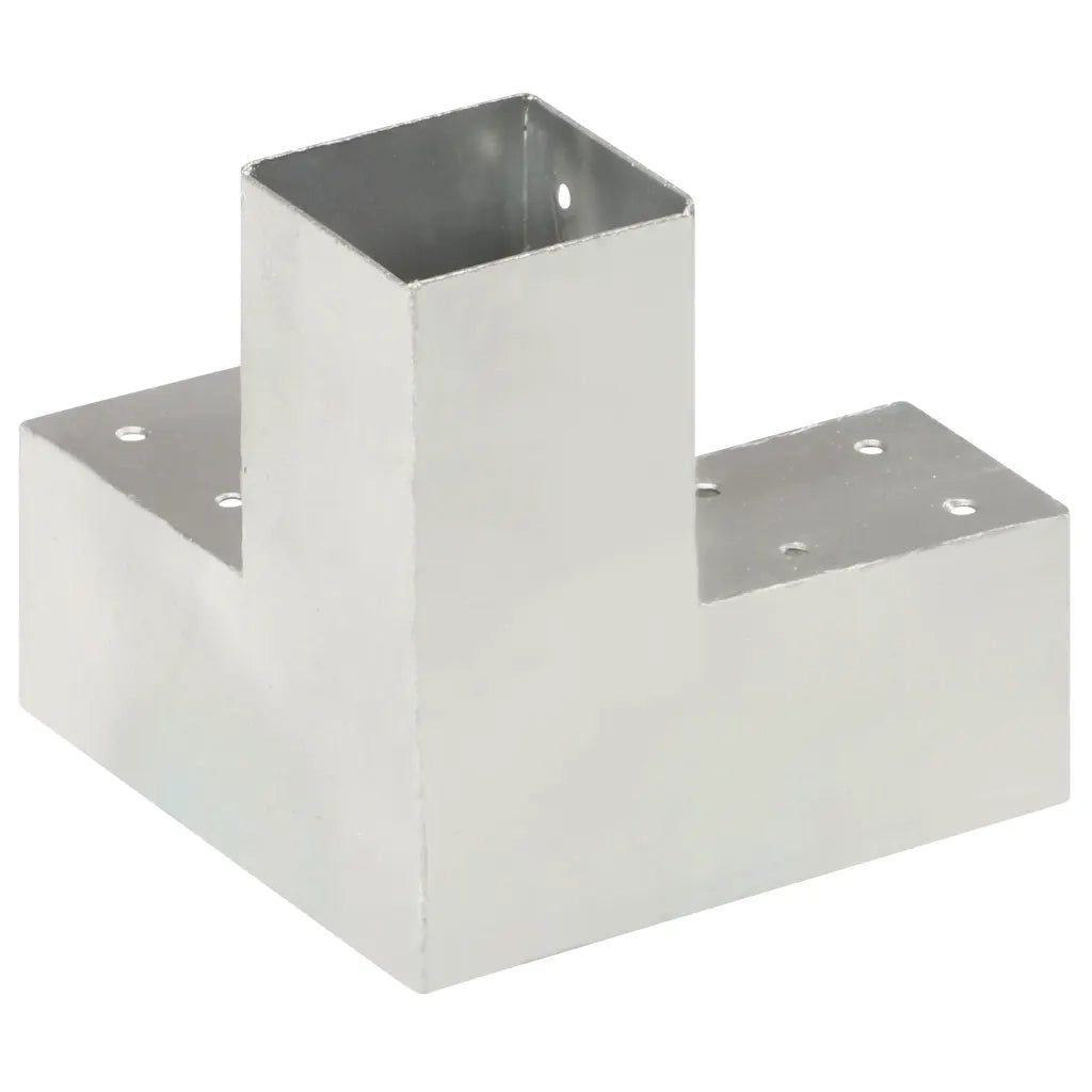 Connettore per Pali a Forma di Y in Metallo Zincato 71x71 mm CFW4110561