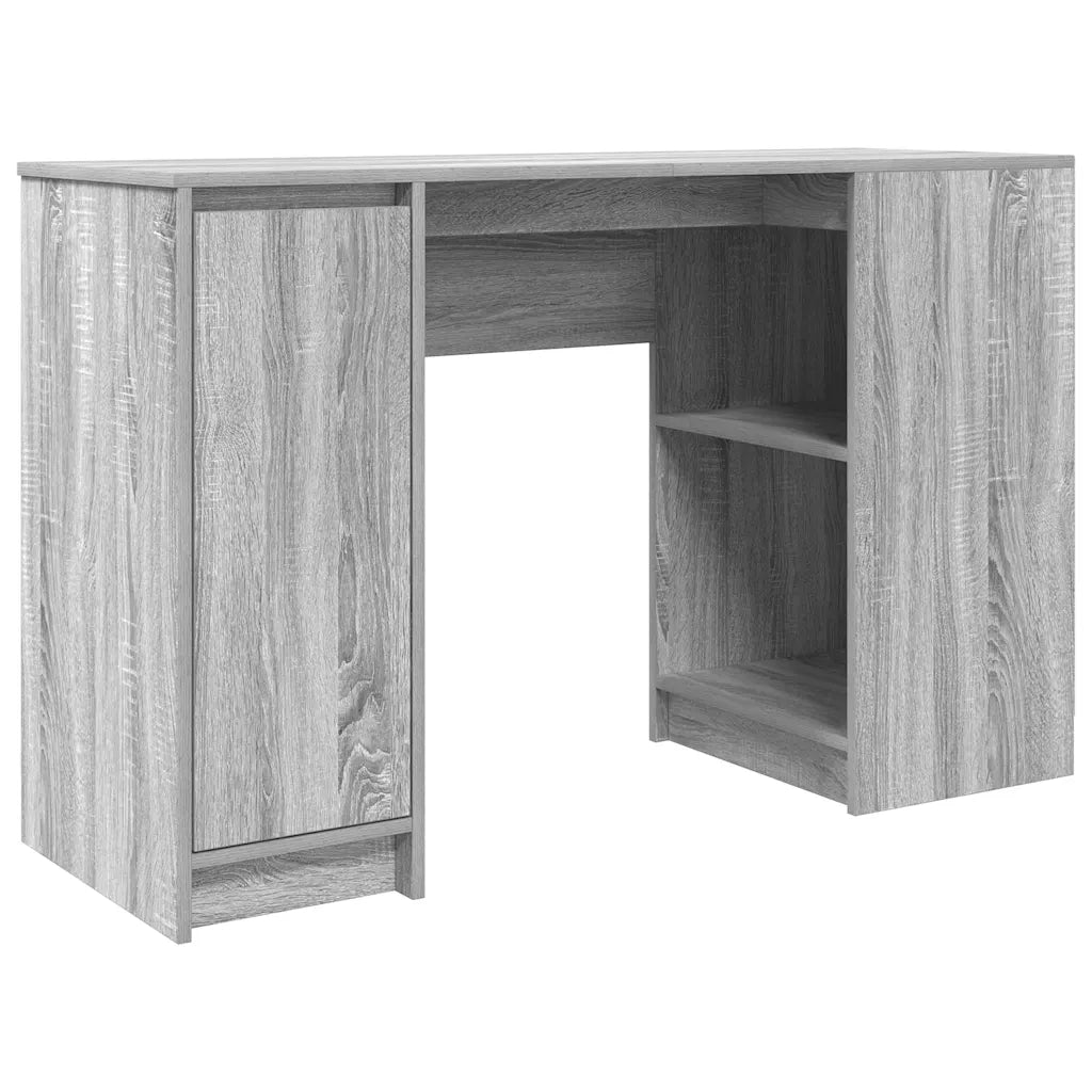 Scrivania Grigio Sonoma 120x42x76 cm in Legno Multistrato 861819