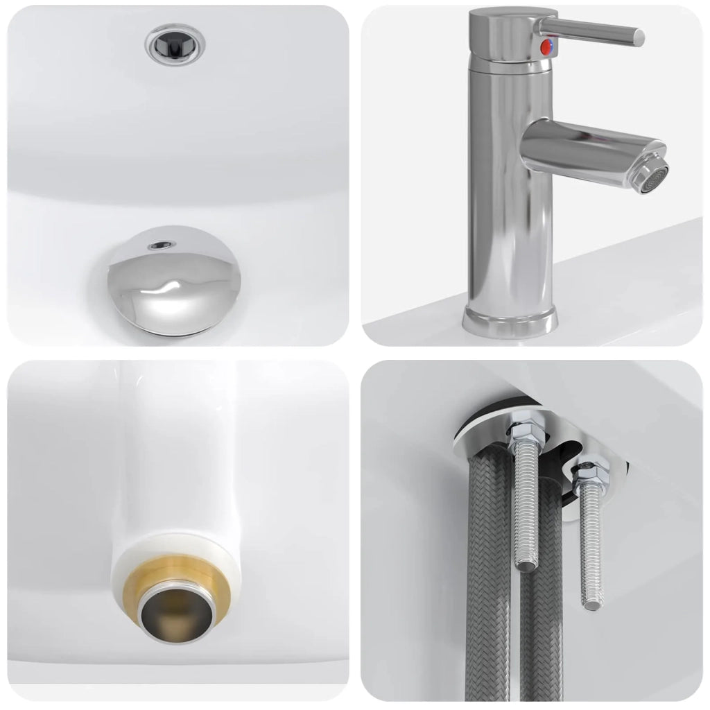 Set di mobili per il bagno Bianco 61 x 40 x 84,5 cm 3404350