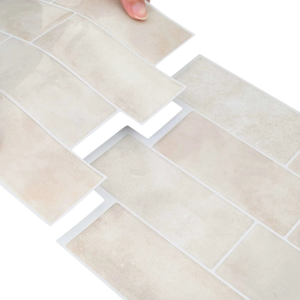 Piastrella subway 20 pcs Marmo Beige 29 x 21 cm 42046148
