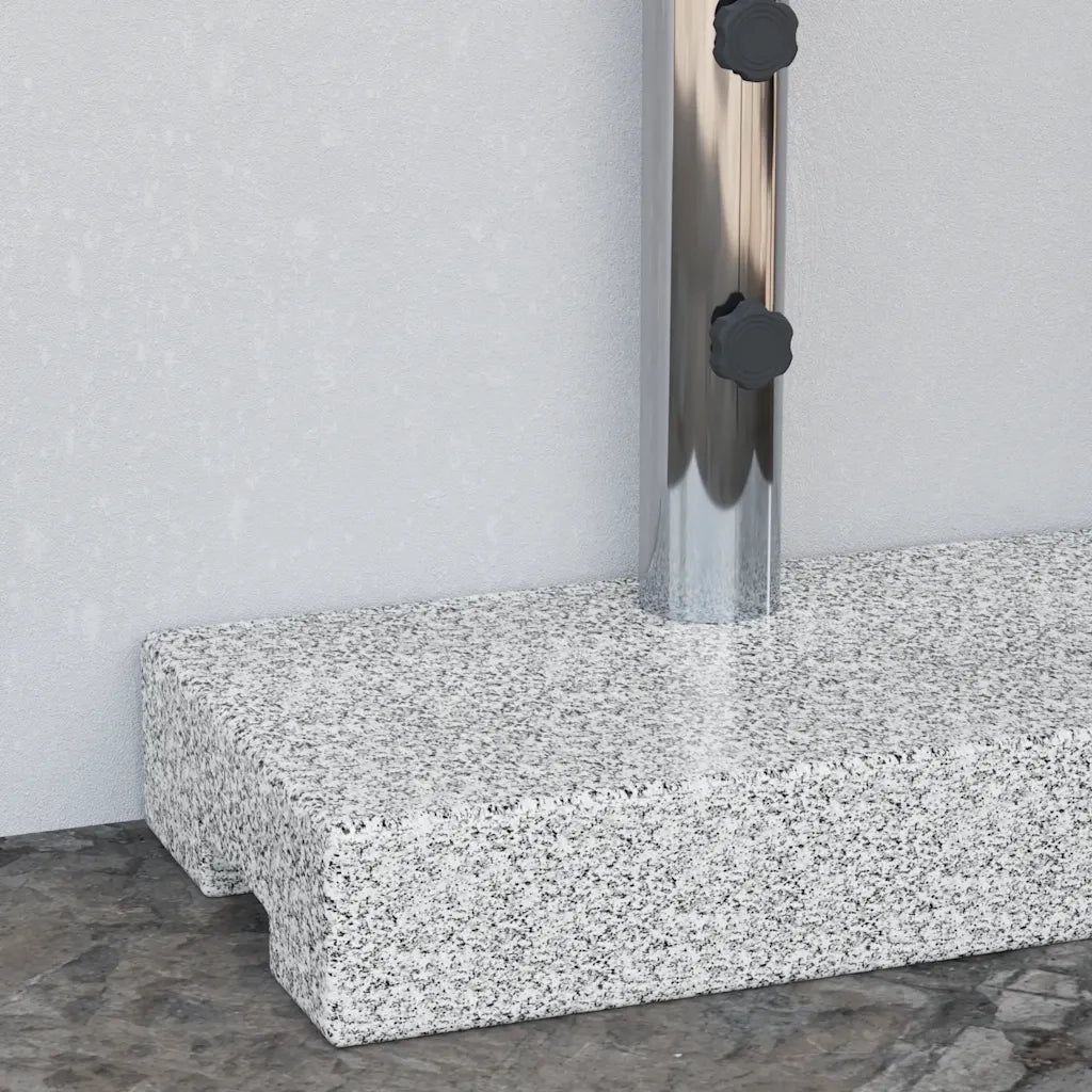 Base per Parasole in Granito Rettangolare 25 kg 43725