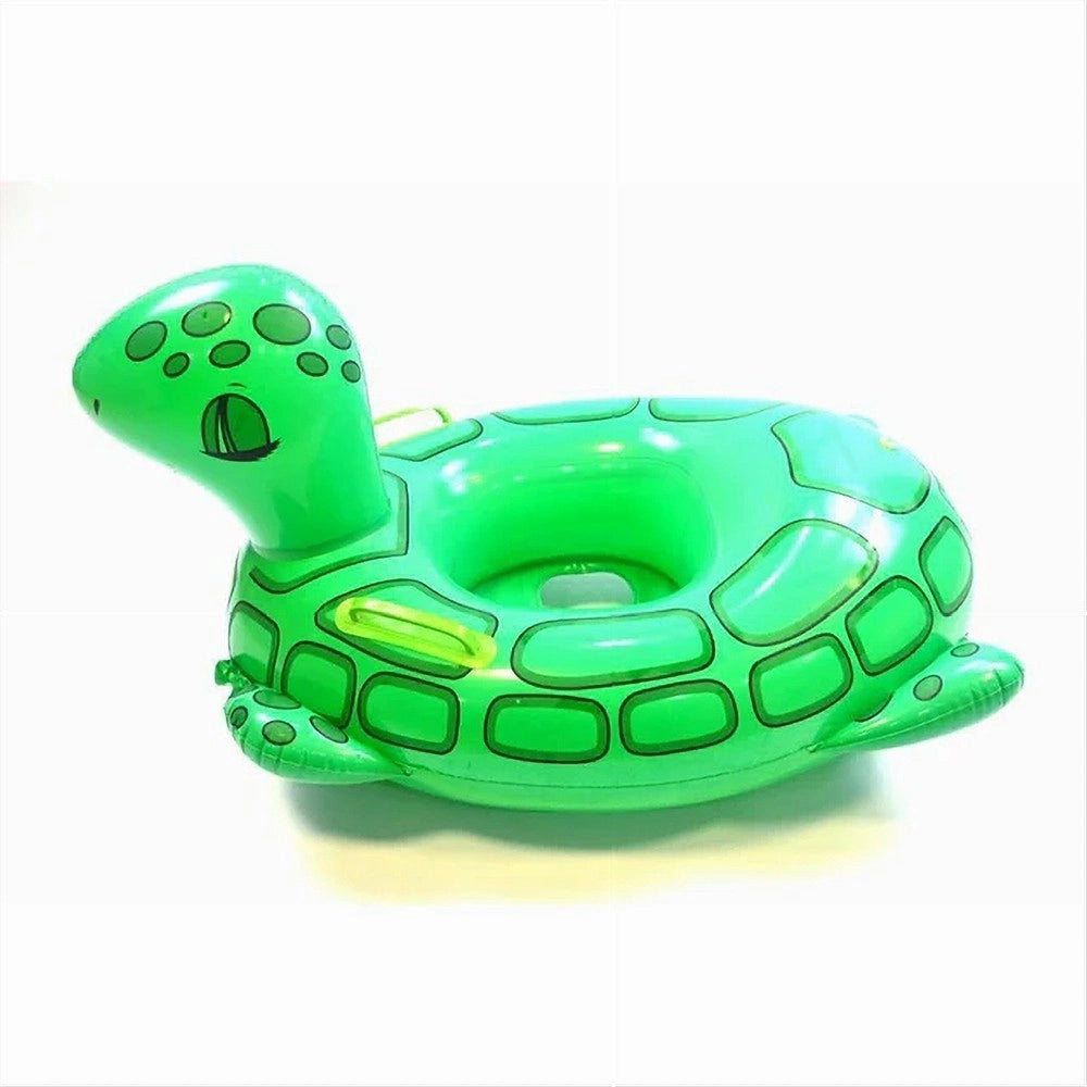 Trade Shop - Salvagente Gonfiabile Forma Di Tartaruga Turtle Mutandina Bambini Piscina Mare -
