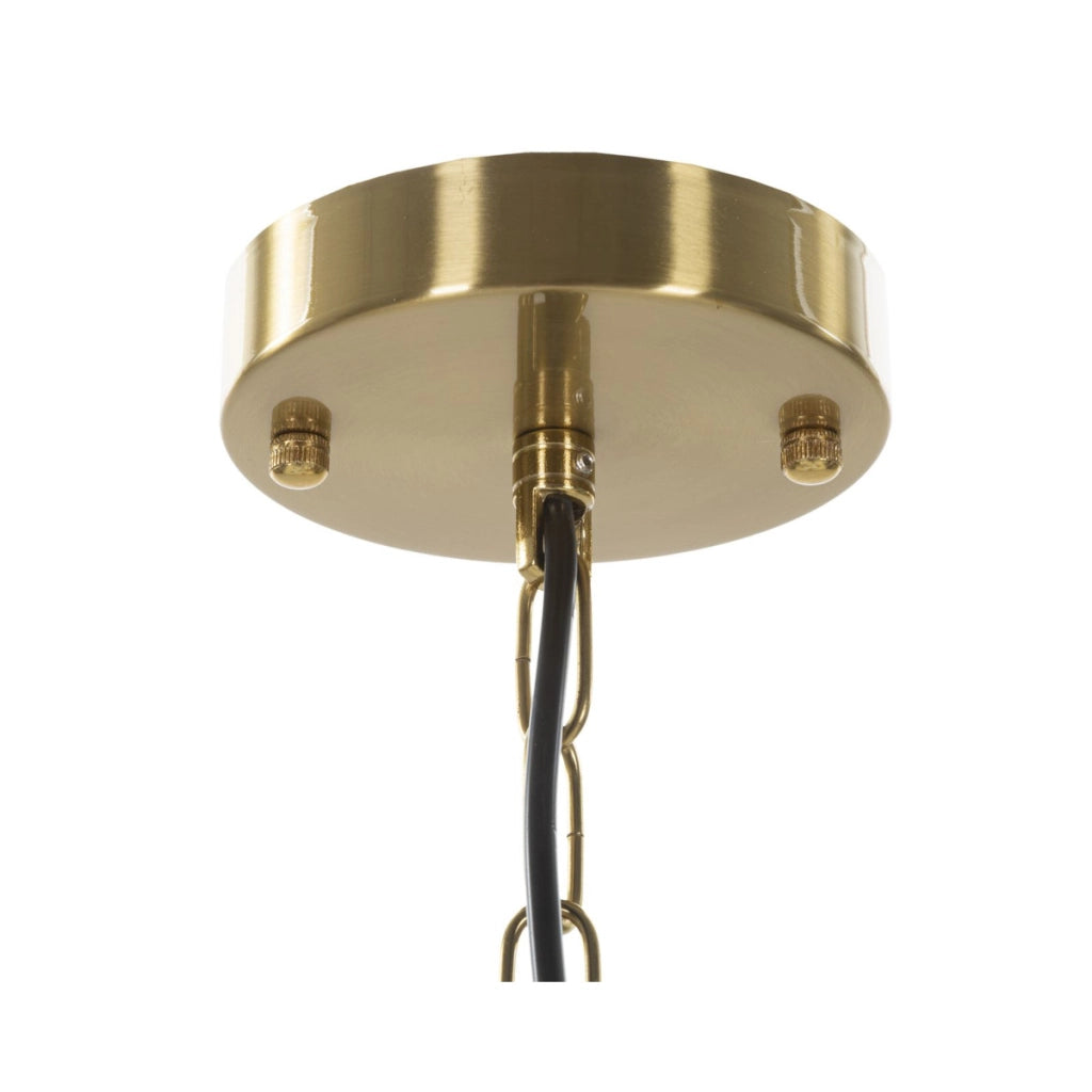 Lampada a Sospensione VKH78, Oro, Metallo, 60x60x103 cm