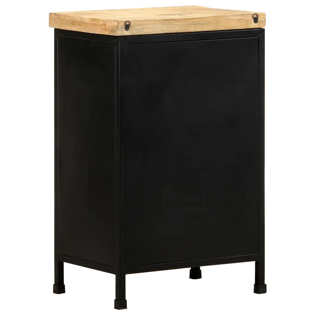 Credenza 47x35x76 cm in Legno di Mango Grezzo 323576