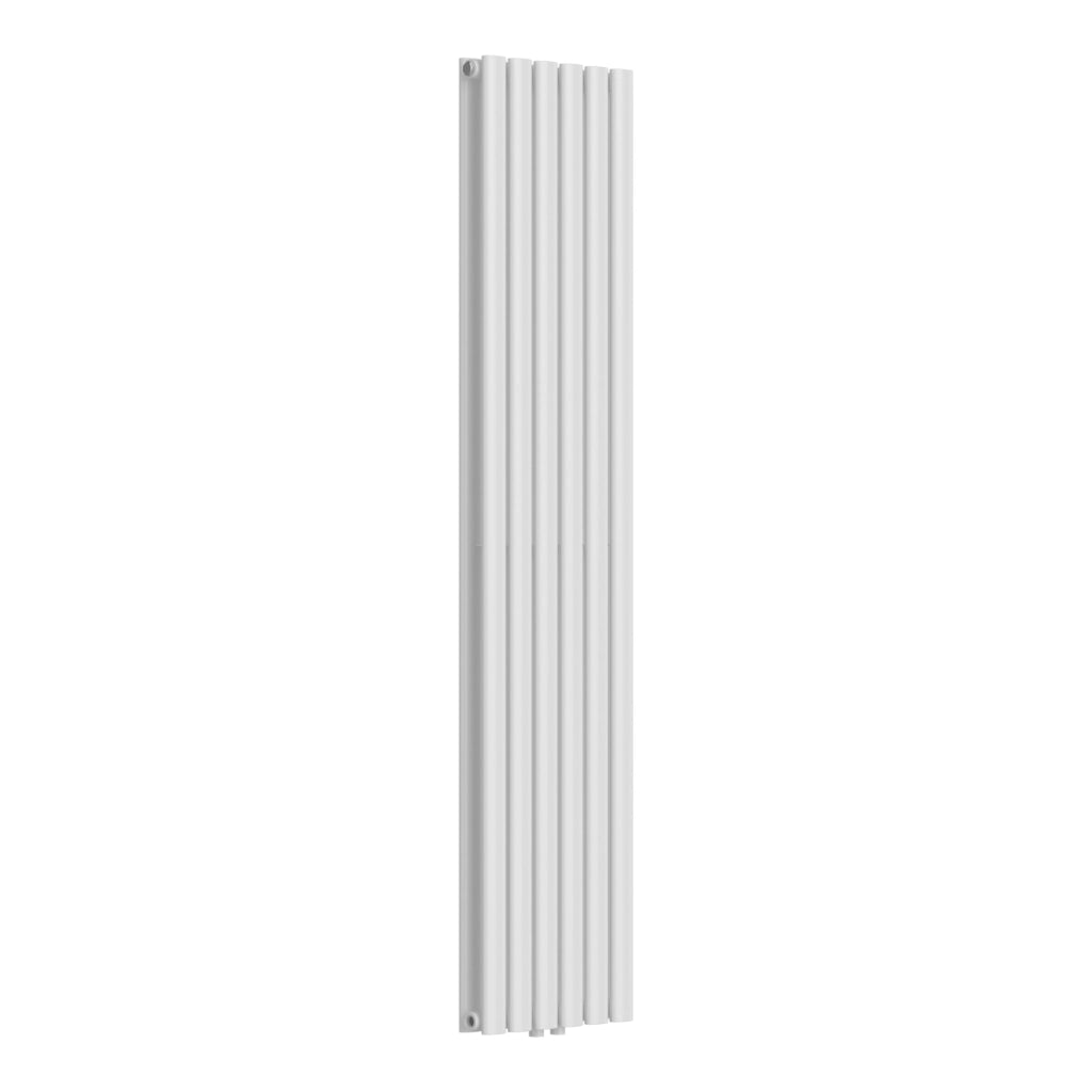 Termosifone Nore ad Acqua Calda Pannello Doppio con Elementi Tubolari 160 x 36 cm Bianco [neu.haus]
