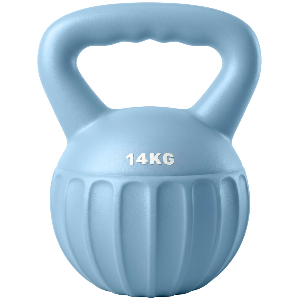 Kettlebell 14 kg ¨C Xylo ¨C Maniglia Antiscivolo, Blu