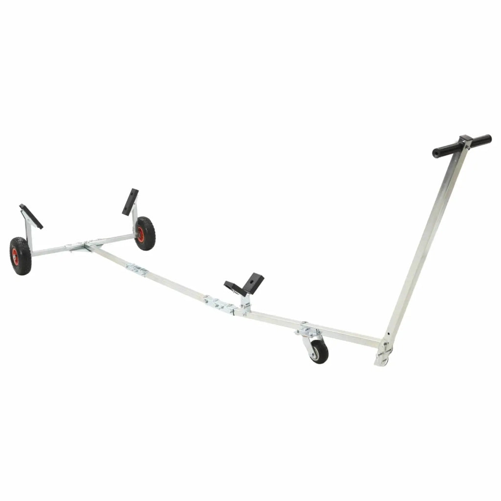 Carrello per imbarcazioni regolabile con pneumatici 200 kg Load 42043569