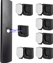 Sostegno per telecomando magnetico per montaggio a parete - Ventilatore TV aria condizionata - Adesivo autoattacco nero