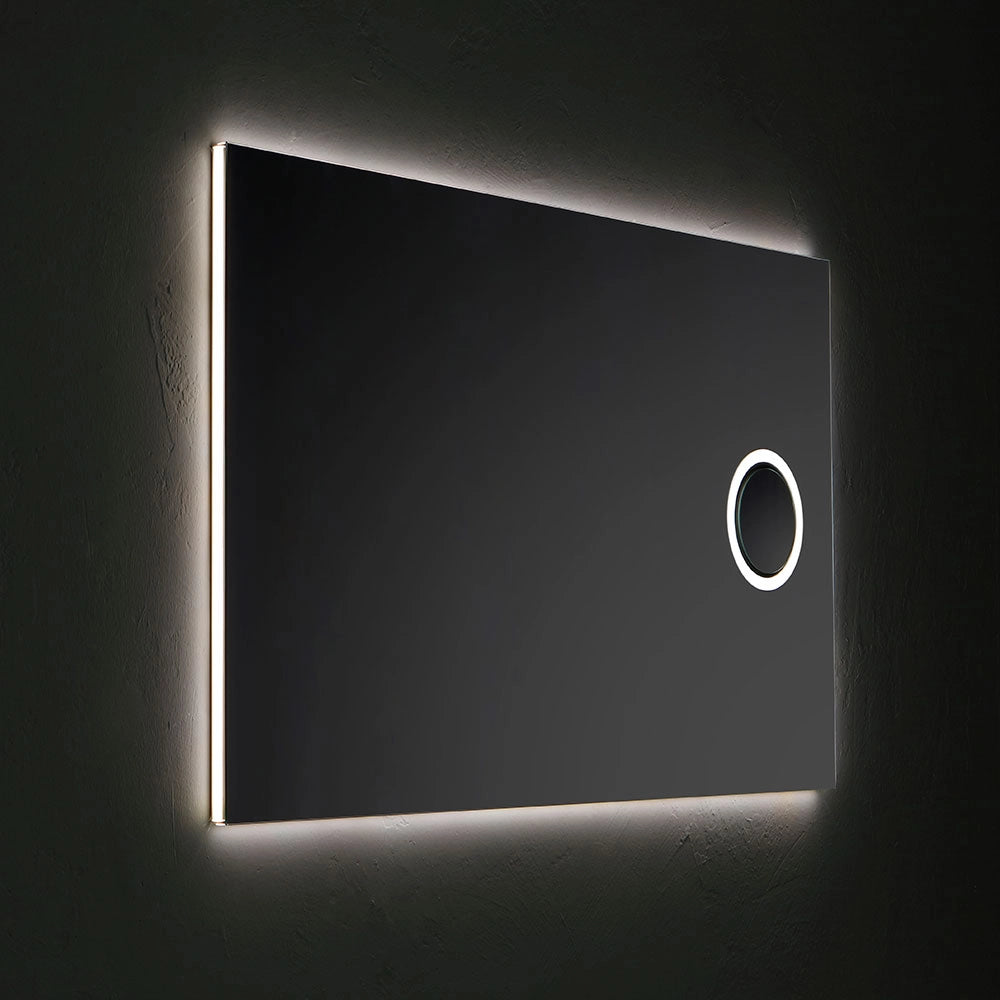 Specchio rettangolare 120x70 con ingranditore