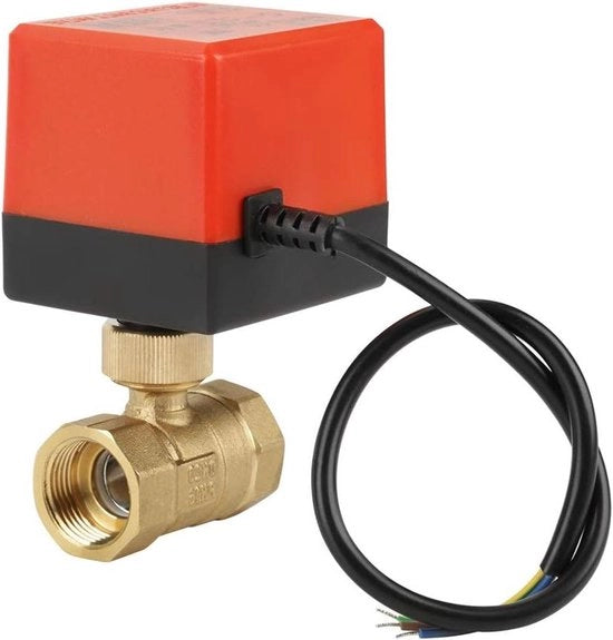 Gruppo di Regolazione del Flusso a Due Modelli per Tubazioni DN20, 12 V, Acciaio Inox, G3/4