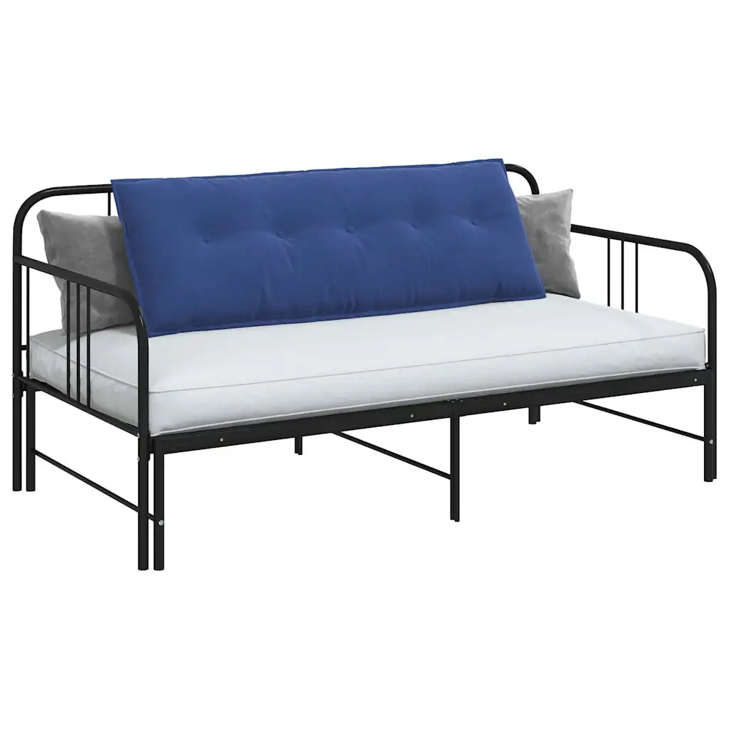 Cuscino per Schiena Blu Polizia 140 x 50 cm Tessuto in Cords 42014858