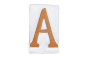 Lettera Numero Civico In Terracotta A Cm 5 Altezza 8 Set 5 Pezzi - Masidef