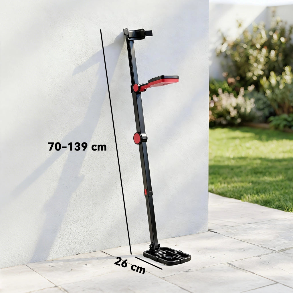 Rilevatore di Metalli Impermeabile IP68 ¨C Xylo ¨C Display LCD, 4 Modalit¨¤, 139x26x30cm, Nero