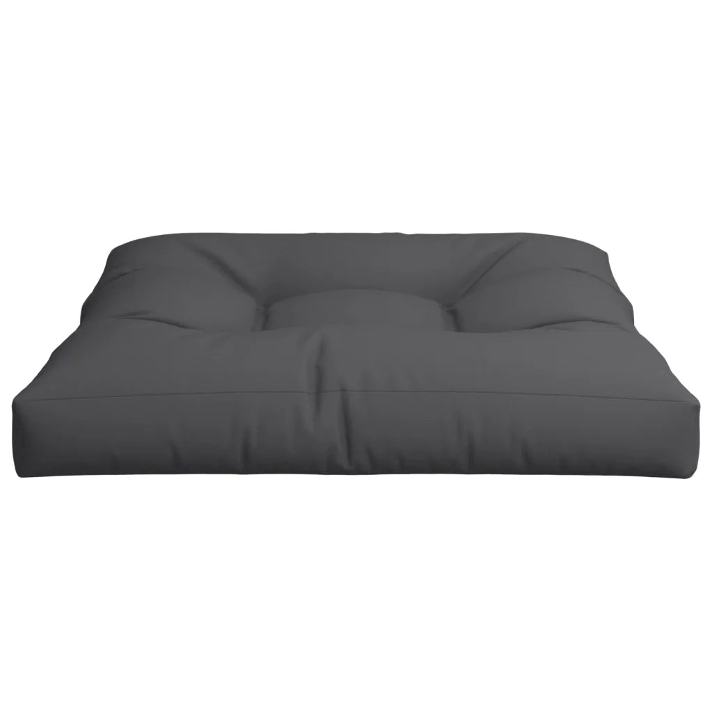 Cuscino per Pallet Nero 70x70x12 cm in Tessuto 360476