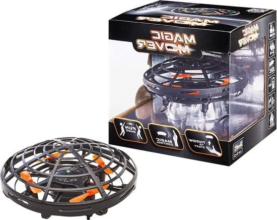 Controllo a distanza RC Quadcopter con controllo per movimenti manuali nero 110x110x50mm