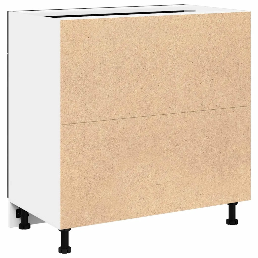 Armadio pensile Rovere Nero 80 x 31 x 81,5 cm Legno multistrato 863277
