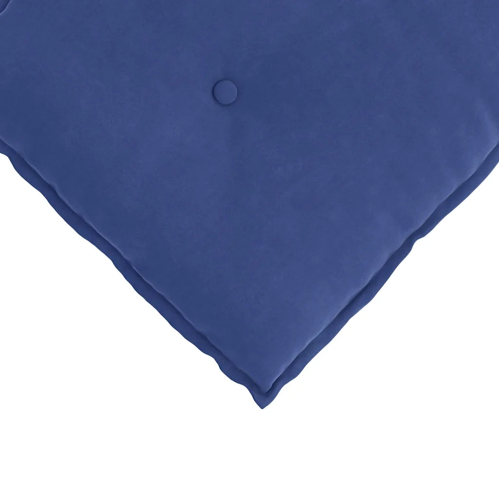 Cuscino per Schiena Blu Polizia 140 x 50 cm Tessuto in Cords 42014858