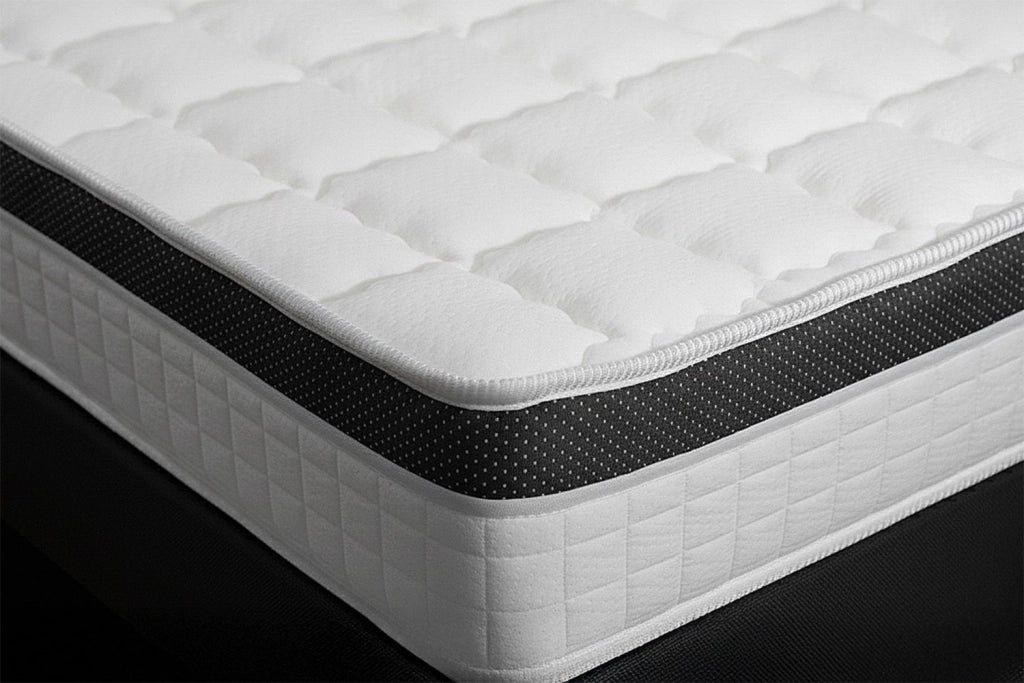 Pacchetto letto completo - Materasso 140x200cm + Box spring con doghe (kit) + 2 cuscini + Piumino - Superior