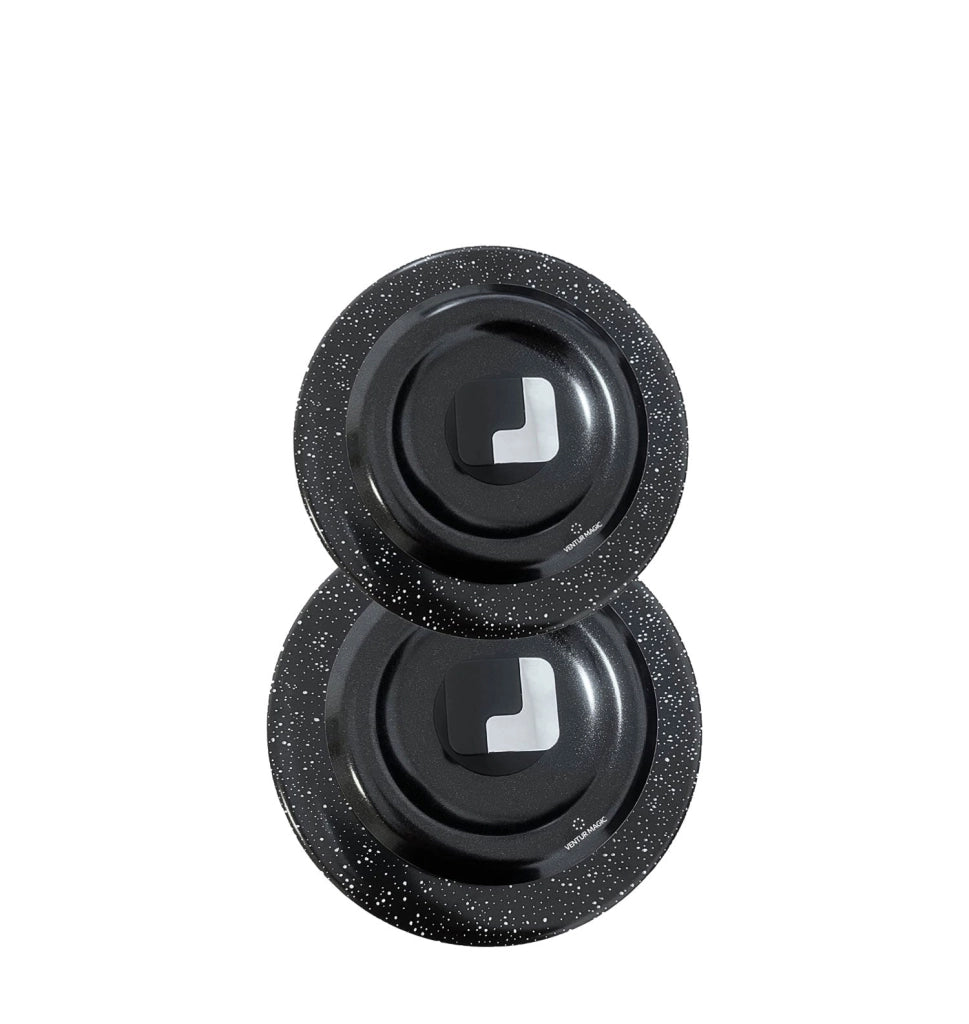 Coperchio Magico Antiodore Ventur Magic in Alluminio Ø28 cm Pomello Salvaspazio Nero
