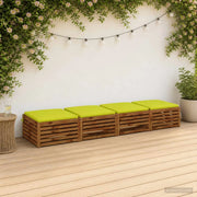 Cuscini per Sedia in 4 Pezzi SOEST 4 pz 100% Poliestere 944614