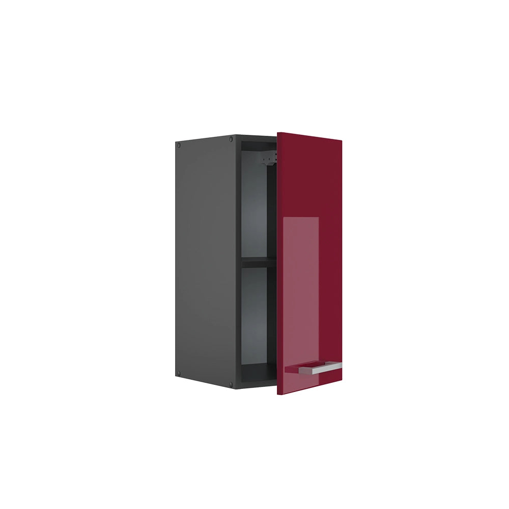 Vicco Pensile da cucina Rosso lucido 30 cm