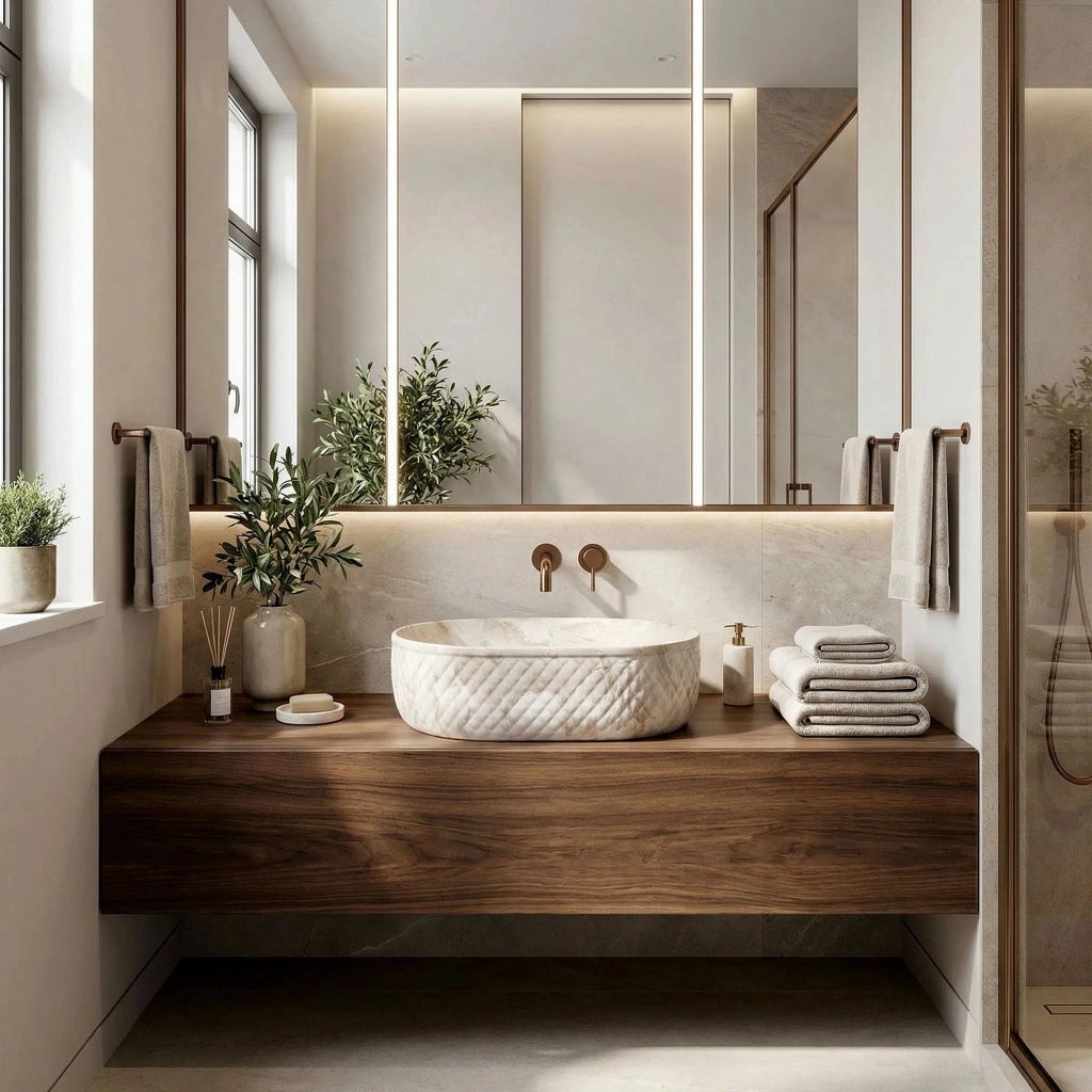 Lavabo Da Appoggio Rea Oktawia Kallisto