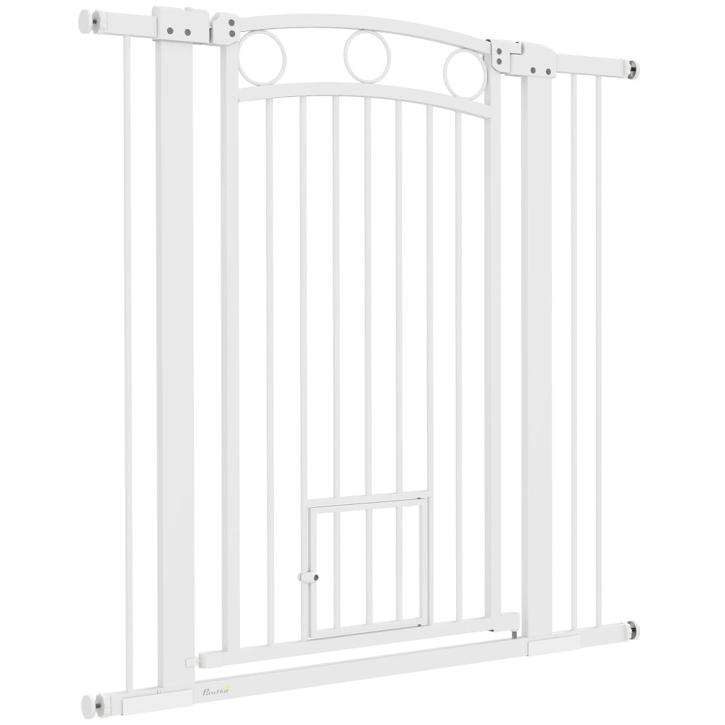 Cancellino per Gatti con Porta ¨C Minimal ¨C Bianco