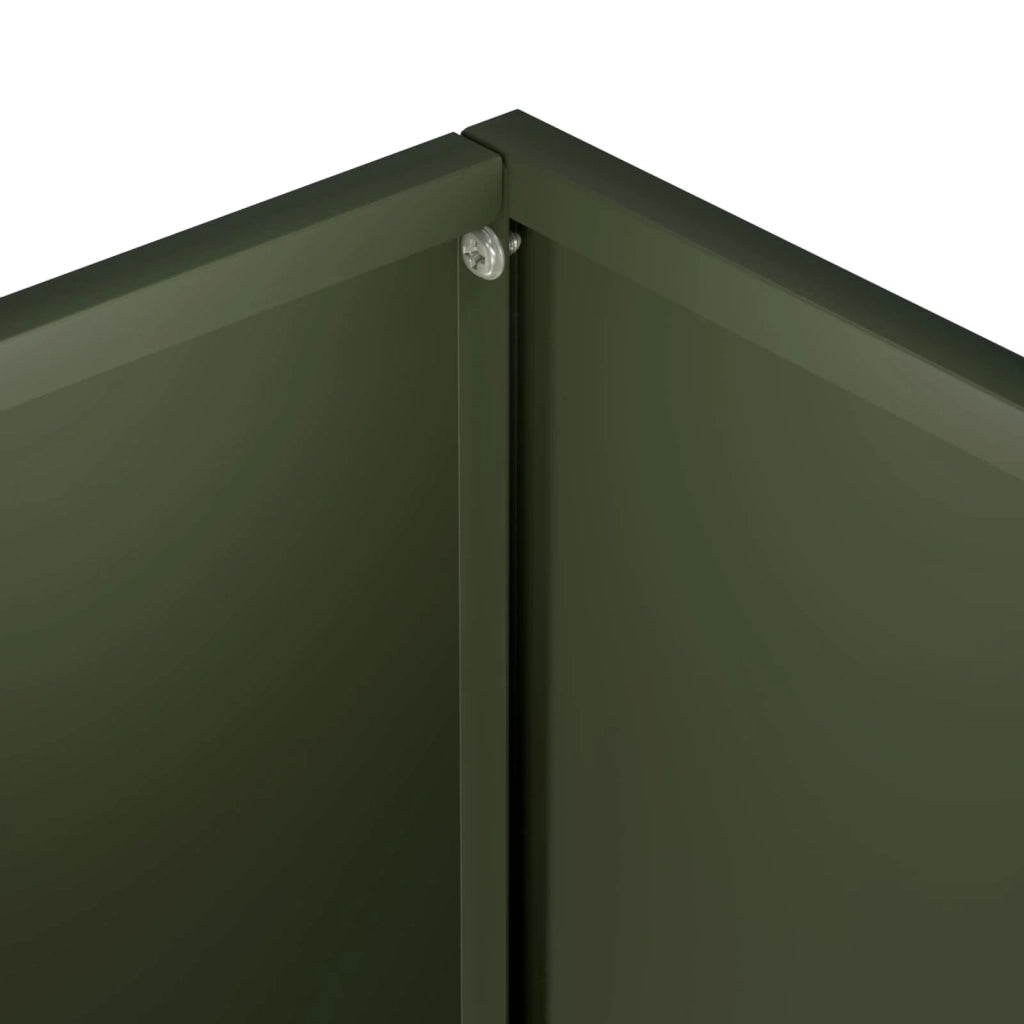 Vaso da giardino Verde Oliva 20 x 20 x 20 cm 8004930