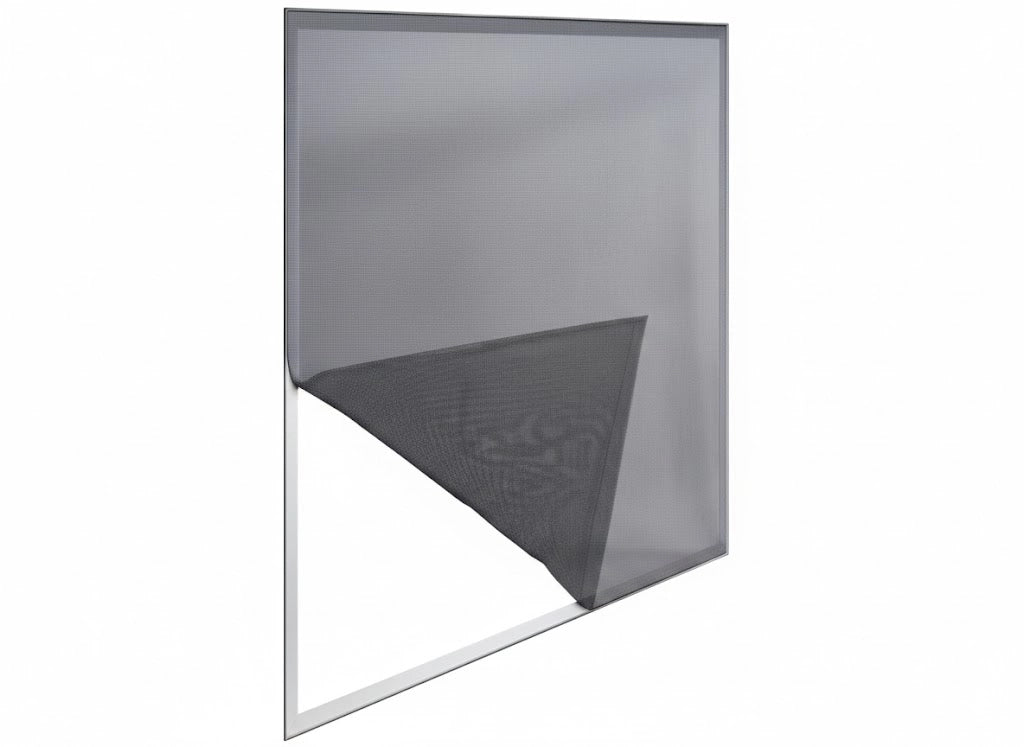 ZANZARIERA PER FINESTRE IN POLIESTERE CON NASTRO VELCRO 2 TELI- - cm.75x250 - nera - 4 pezzi SANGIORGIO