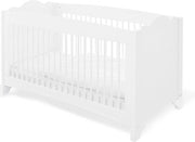 Culla per Bambini in Legno di Abete - Prodotto con Disegno Convertibile - Dimensioni 148 cm x 79 cm x 86 cm
