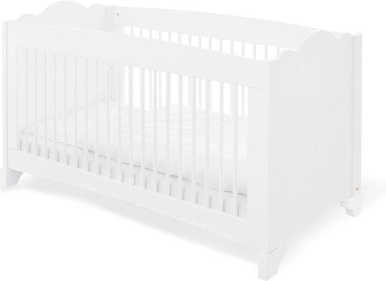 Culla per Bambini in Legno di Abete - Prodotto con Disegno Convertibile - Dimensioni 148 cm x 79 cm x 86 cm