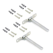 Lotto di 10 eccentrici diametro 35 mm con perno, bussola M8 e copertura in Tecnoplastica Bianca, per pannelli da 20 mm..