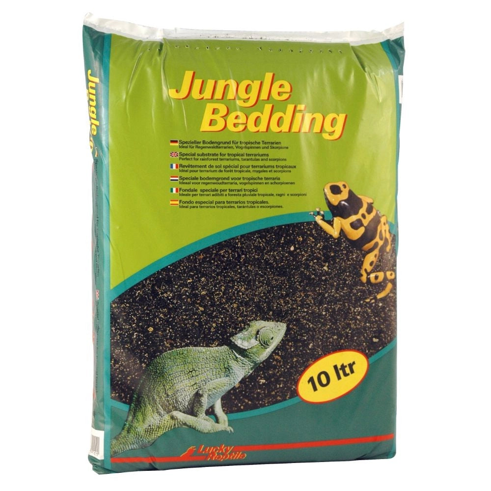 Lucky Reptile Jungle Bedding - substrato per terrari tropicali pluviali Formato: 10 L