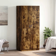 Armadio Rovere Fumo 80x52x180 cm in Legno Multistrato 815351