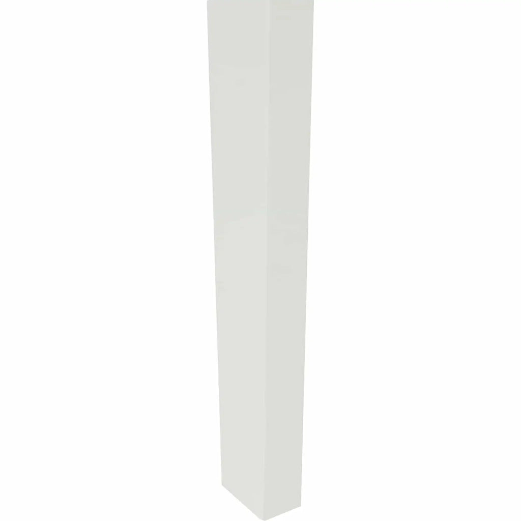 Sedia da pranzo 2 pcs Bianco e Grigio Legno di gomma solido 42020496