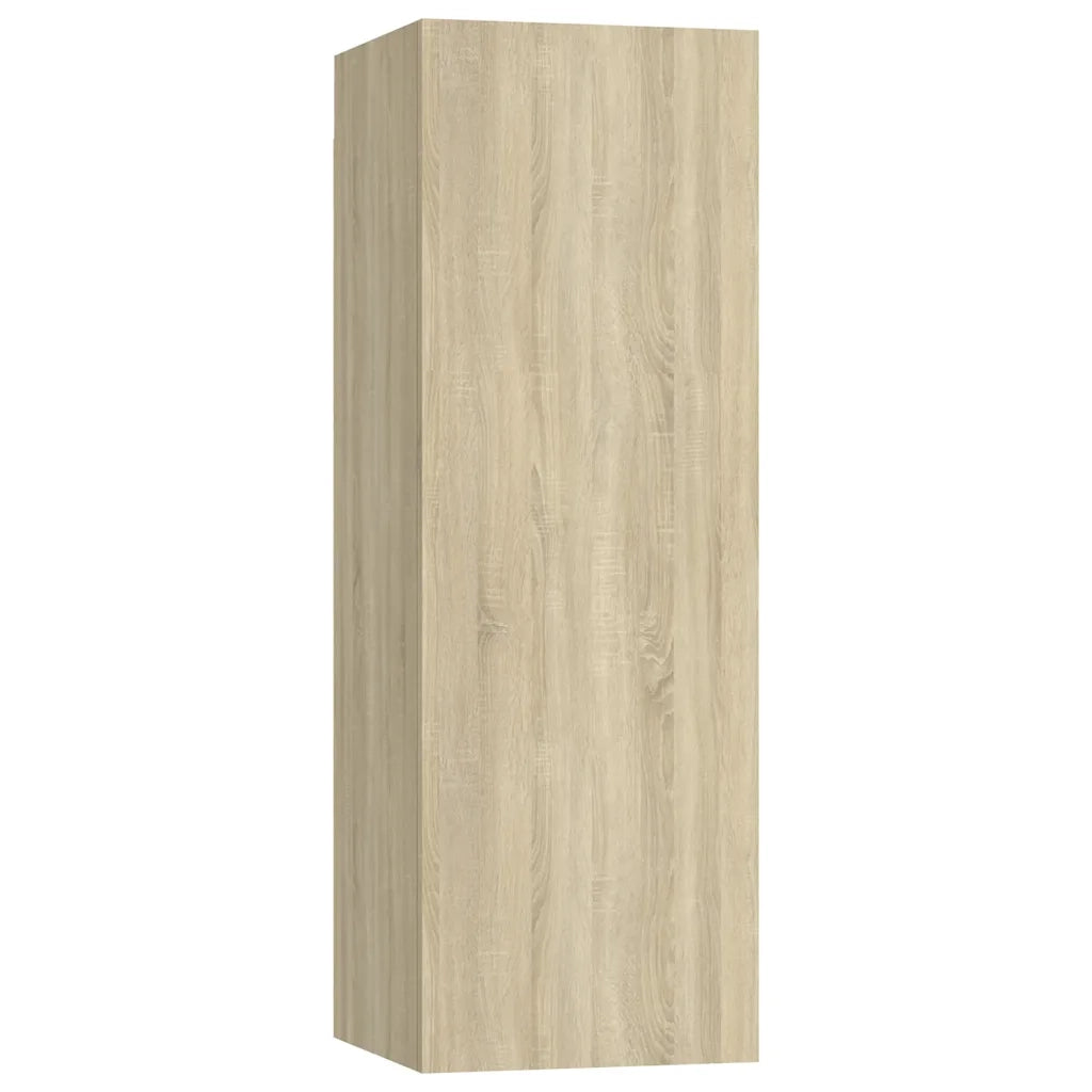 Set di Mobili TV 4 pz | Armadietto TV | Mobile Porta TV Rovere Sonoma in Legno Multistrato