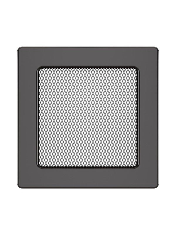 Griglia di ventilazione per camino Grafite - Classic 17x17