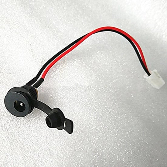 Porta ricarica scooter elettrica connettore DC caricatore con connessione a guscio rotondo accessori bipartito