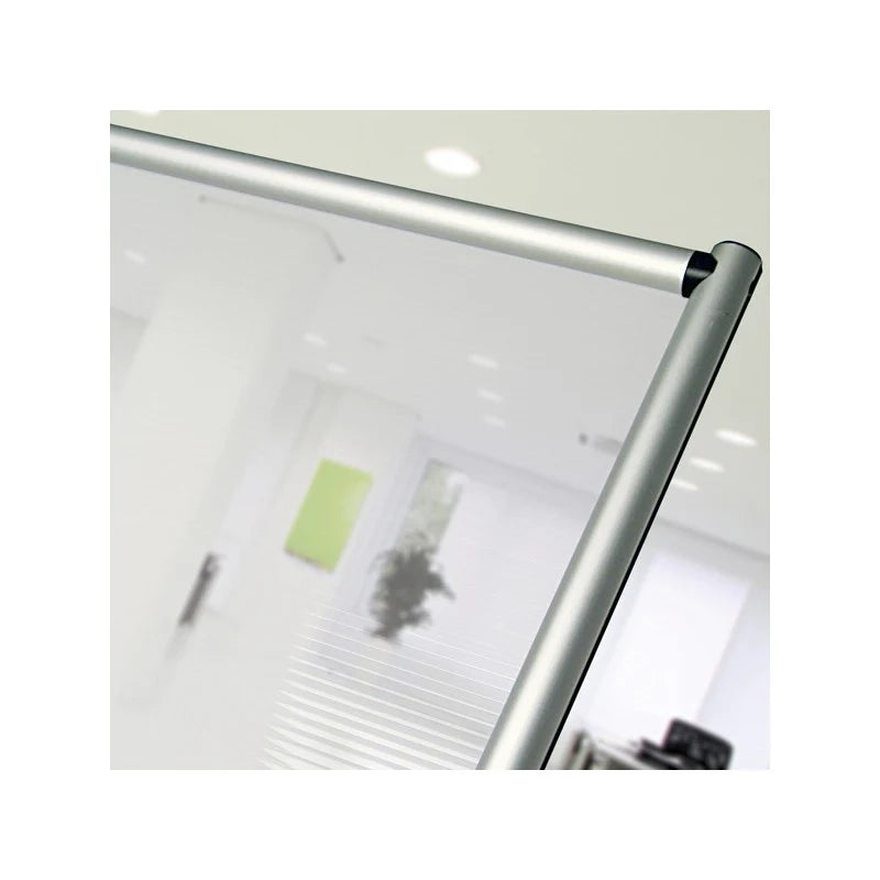 Pannello divisorio plexiglass da tavolo con base