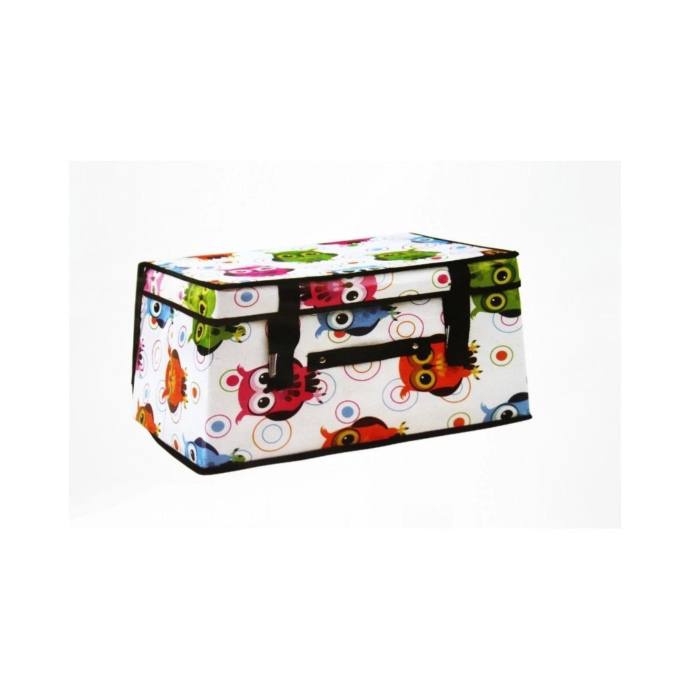 Trade Shop - Box Scatola Porta Biancheria Abiti Oggetti 40x30x25 Cm Contenitore Salvaspazio -