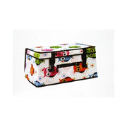 Trade Shop - Box Scatola Porta Biancheria Abiti Oggetti 40x30x25 Cm Contenitore Salvaspazio -
