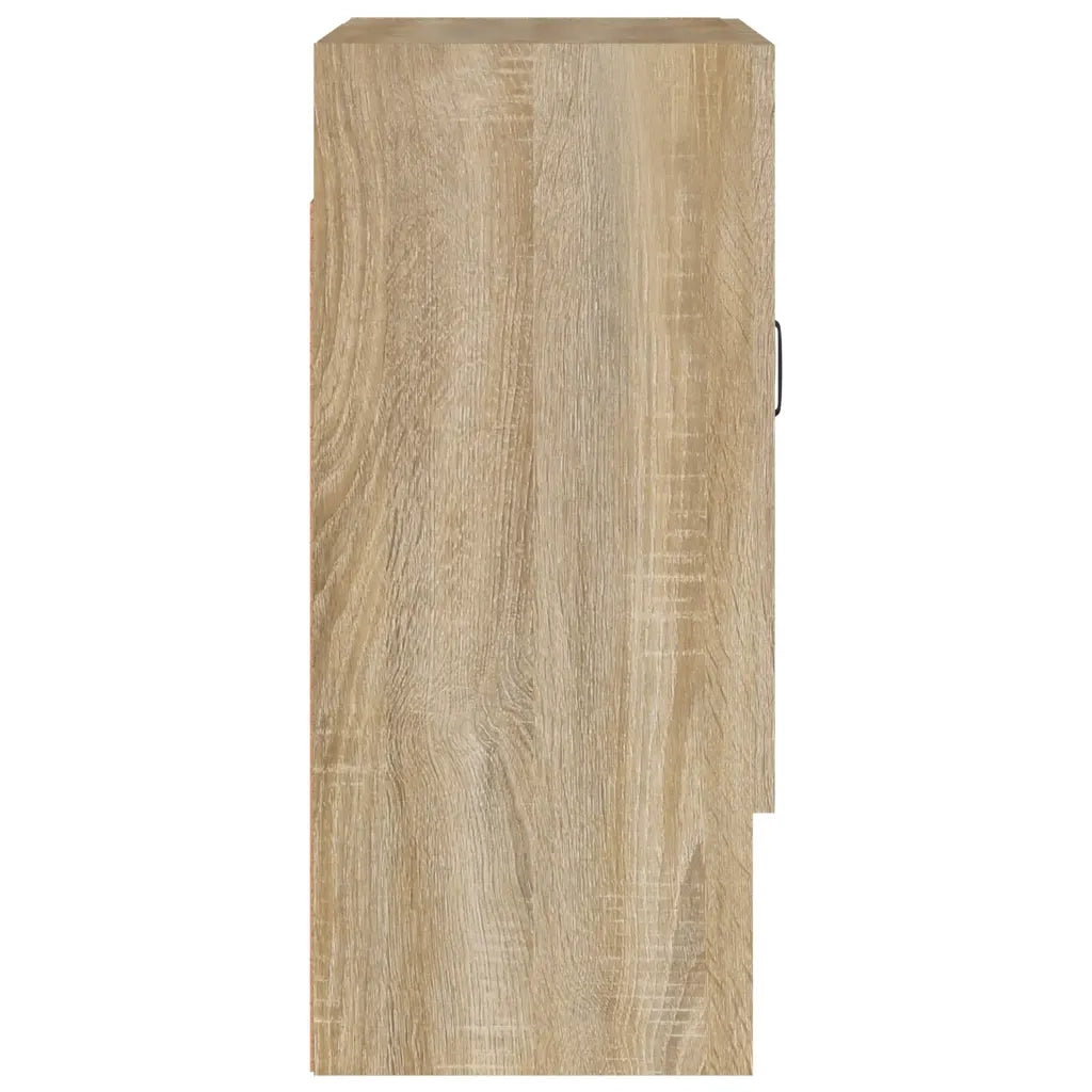 Mobile contenitore a parete 60 x 31 x 70 cm design elegante legno composito rovere Sonoma 02_0048047