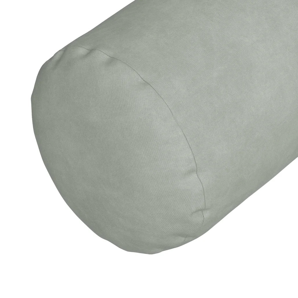 Cuscini a rullo 2 pz | Cuscini per sedie Grigio chiaro ? 25 x 70 cm
