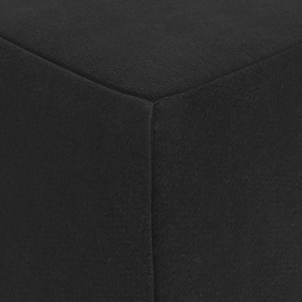 Divano Letto Pieghevole 90 x 63 x 45 cm Nero 900159