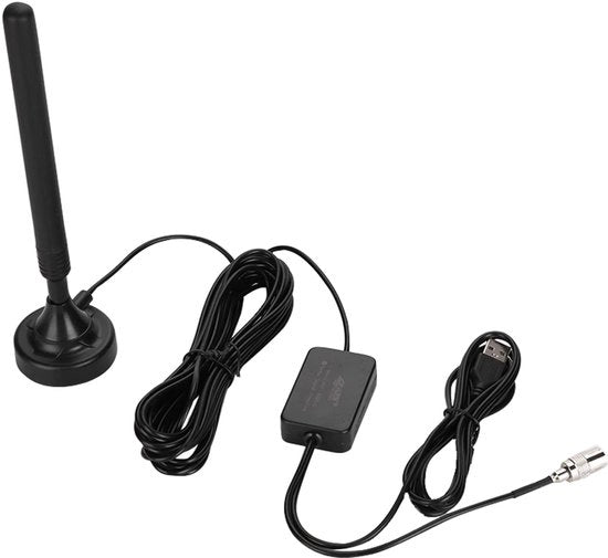 Antenna radio FM portatile con alta frequenza 85-112 MHz - 25dB di potenza di amplificazione - segnale stabile - plug and play