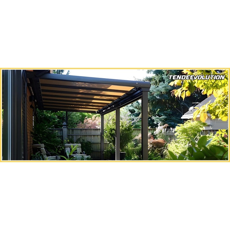 Telo PVC IGNIFUGO Impermeabile Bianco | Telone Occhiellato Ogni 25CM 650g/mq | Copertura Esterna | 6x6m | Resistente Multiuso