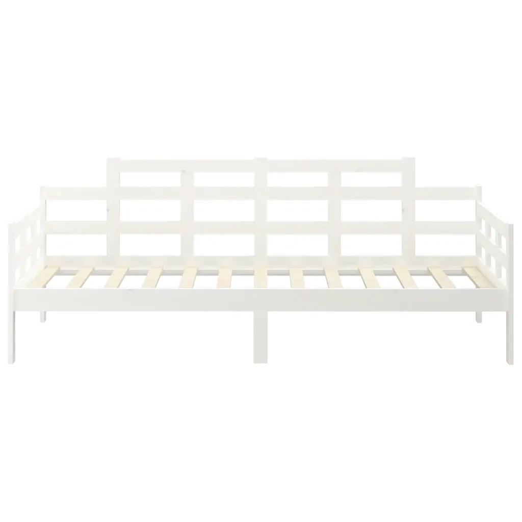 Dormeuse Bianca in Legno Massello di Pino 90x190 cm 820338