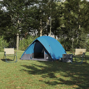 Tenda da campeggio con tetto-Tenda per Escursionismo Blu 275 x 230 x 140 cm taffet¨¤
