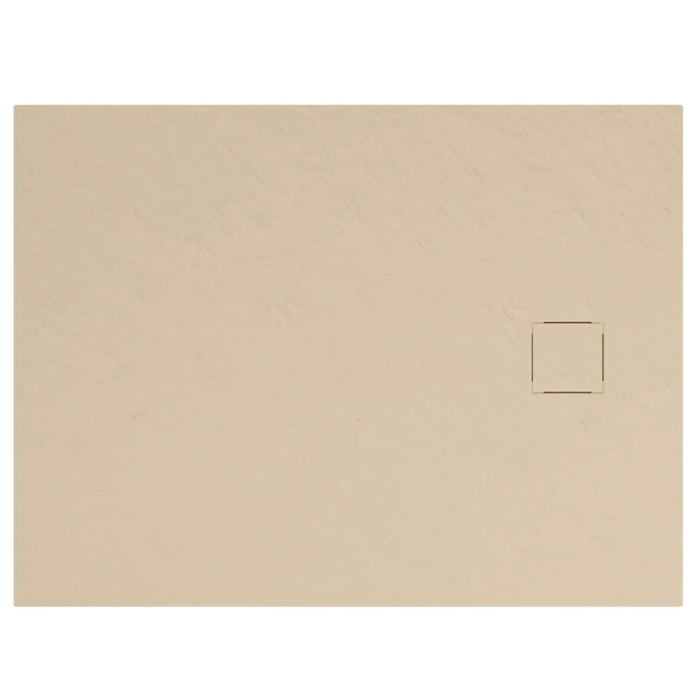 Piatto doccia 90x150 cm colore avorio effetto pietra | Samos